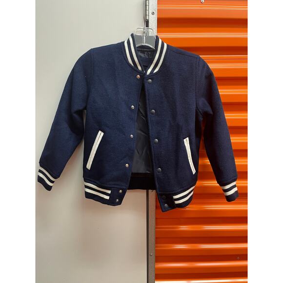 Gap  - Kids Varsity Jacket / S / Navy / NWOT - Picture 2 of 4